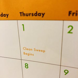 Clean sweep glasses inventory