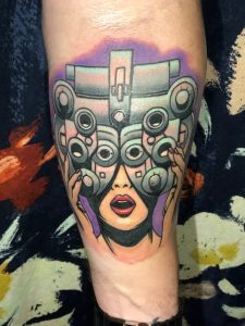 phoropter tattoo