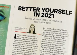 Optician Now in Invision Magazine