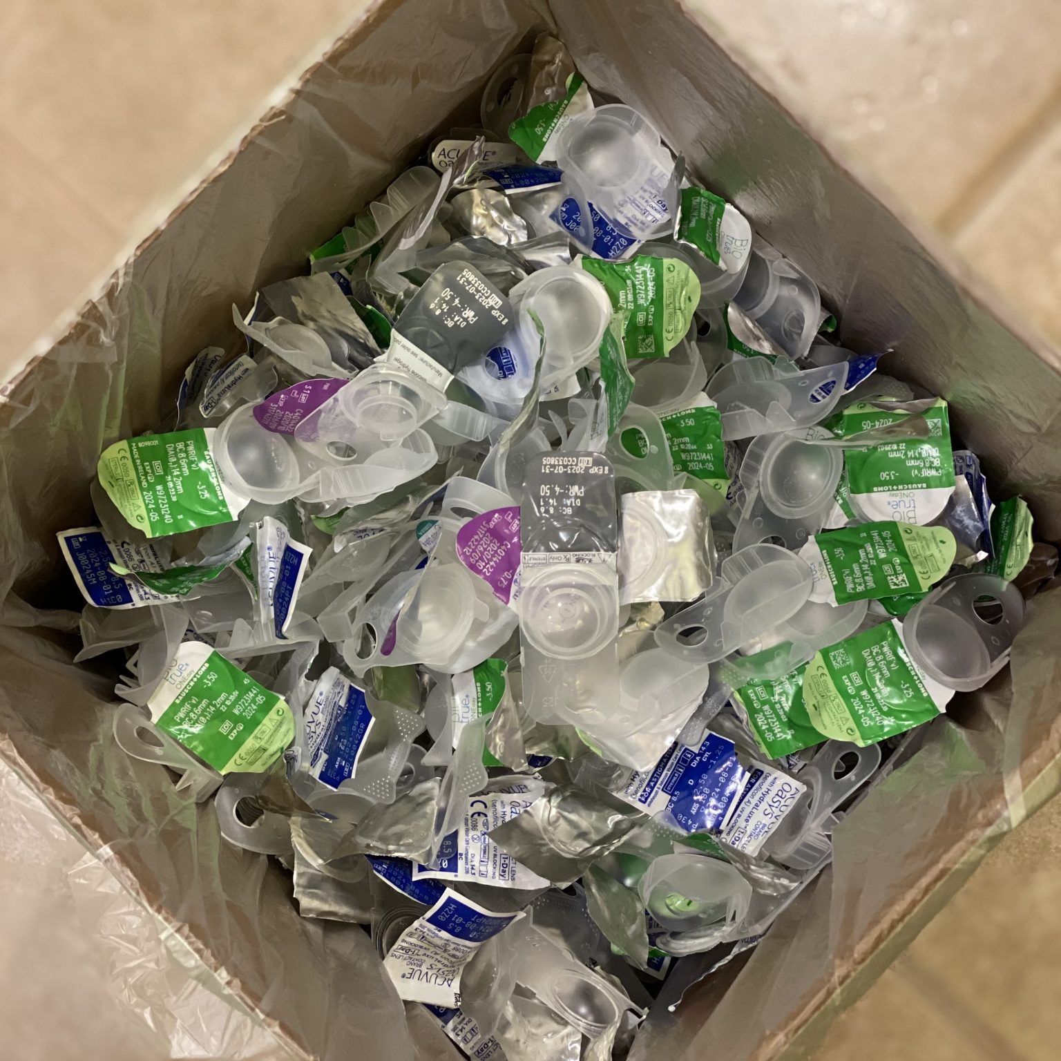 How to Recycle Contact Lenses and Blister Packs Optician Now