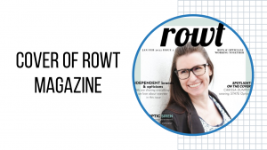 Carissa Dunphy, Optician Now, Cover of ROWT Magazine