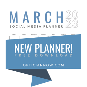March 2023 Social Media Planner